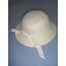 Hat - 100% Wool - 13" Cream