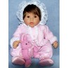 Pink & White Outfit w_Tulip Trim - 19"-22" Doll