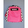 Pink w_Black & White Polka Dots Backpack