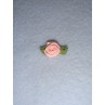 Ribbon Rose - 10mm Light Pink Silk (Pkg_6)