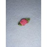 Ribbon Rose - 10mm Mauve Silk (Pkg_6)