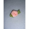 Ribbon Rose - 18mm Light Pink Silk (Pkg_5)