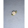 Ribbon Rose - 8mm Ivory Silk (Pkg_6)