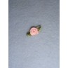 Ribbon Rose - 8mm Light Pink Silk (Pkg_6)