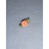 Ribbon Rose - 8mm Peach (Pkg_6)