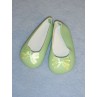 Shoe - Fancy Slip-On - 3 7_8" Light Green