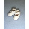 Shoe - Mary Jane - 7_8" White