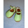 Shoe - Mary Jane Clogs - 3 7_8" Light Green