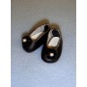 Shoe - Pearly Flats - 1" Black