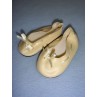 Shoe - Slip-On w_Ribbon - 3 1_4" Cream
