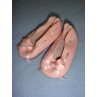 Shoe - Slip-On w_Ribbon - 3" Pink