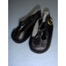 Shoe - T-Strap w_Pearl Cluster - 3 1_2" Black