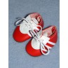 Shoe - Tennis - 2" Red_White