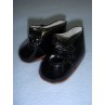Shoe - Two-Strap Patent - 2 3_4" Black