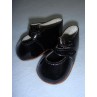 Shoe - Two-Strap Patent - 3 1_2" Black
