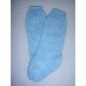 Sock - Fancy Diamond Knee-High - 15-18" Blue (2)