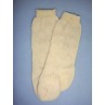 Sock - Fancy Diamond Knee-High - 24-26" Ivory (8)