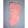 Sock - Fancy Diamond Knee-High - 24-26" Pink (8)