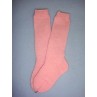 Sock - Knee-High Cotton - 8-11" Pink (00)