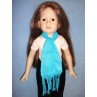 Turquoise Scarf - 18" Dolls