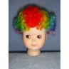 Wig - Clown - 6-7" Rainbow