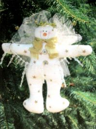 Starr Whimsical Snow Angel Ornament Pattern