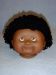 4 1/2" Head - Teeter Tot Boy - Dark w/Black Hair