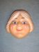 4" Mrs. Santa Face