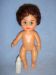 9" Vinyl Doll w/Bottle - Brown Hair