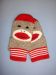 Monkey Sock Mittens (Youth Large)