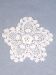 lDoily - Pineapple - 4" White