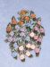 lRibbon Rose w/Leave Pk/30 Victorian