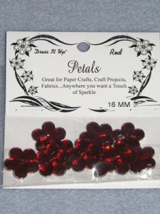 16mm Petals - Red