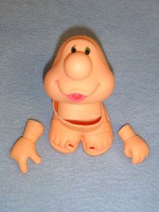 2 1/2" Troll Head, Hands & Feet