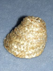 2" Straw Bonnet - Natural