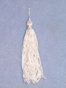 4" Ivory Tassel