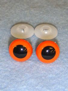 Animal Eye - 15mm Orange Pkg/4