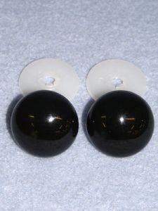 Animal Eye - 30mm Black Pkg/2