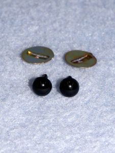 Animal Eye - 4.5mm Black Pkg/12