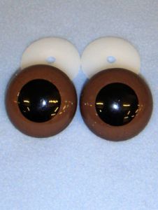 Animal Eye - 40mm Brown Pkg/2