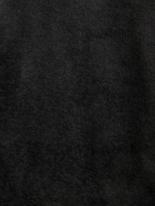Black Sable Fur Fabric - 1 Yd