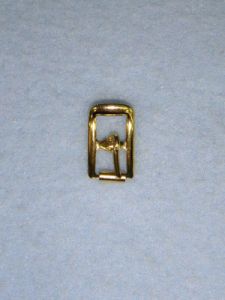 Buckle - 1/4" Gilt Pkg/4
