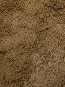 Cappuccino Shaggy Cuddle Fabric - 1 Yd