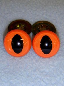 Cat Eye - 18mm Orange Pkg/100