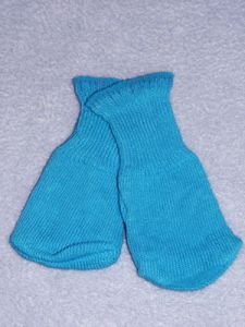 Cotton Socks for 18" Dolls - Teal