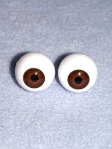 Doll Eye - Krystal - 16mm Med Brown