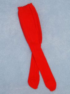 Doll Tights - 18-20" Red (4)