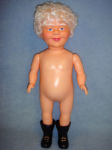 Doll - 13" Mrs. Santa w/Boots