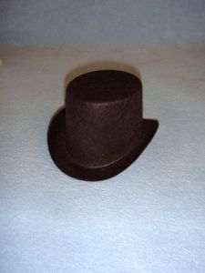 Hat - Top - 2" Brown