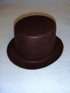 Hat - Top - 7" Brown